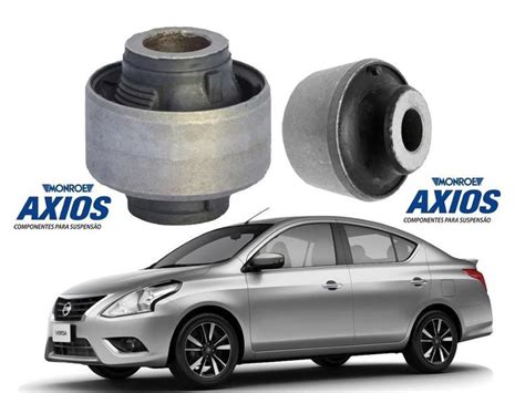 Par Bucha Bandeja Dianteira Axios Nissan Versa A