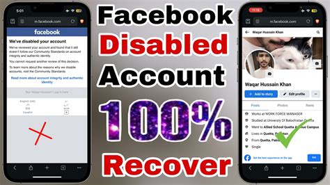 Weve Disabled Your Account Facebook How To Open Disable Facebook