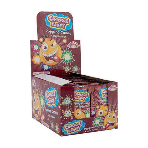 Crackle Candy Cola 8g Boite De 50 Sachets