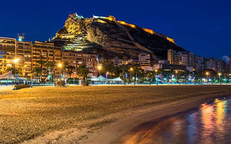 Plage Du Postiguet Alicante Espagne Fascinante