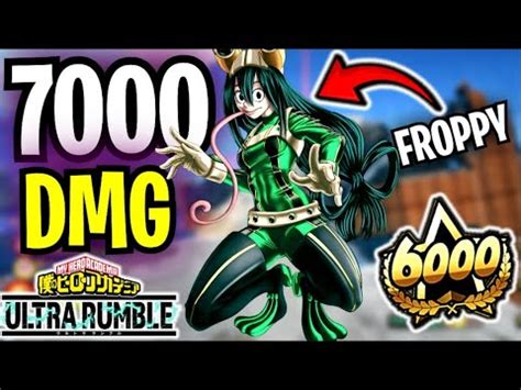 What Mastering Tsuyu Asui Looks Like In My Hero Ultra Rumble Youtube