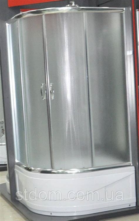 Душевая Кабина Полукруглая 80х80 См с Поддоном Santeh 8021 F Двери ...