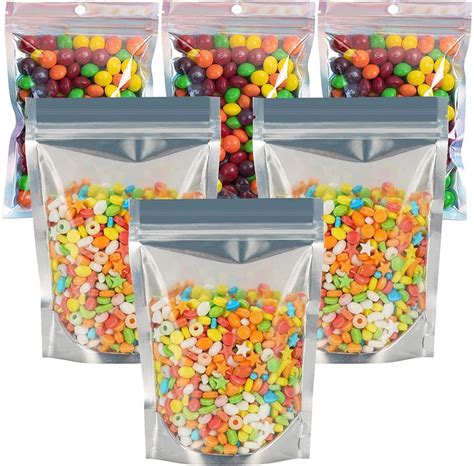 Food Storage Resealable Mylar Ziplock Stand Up Pouch Bags M Qingdao