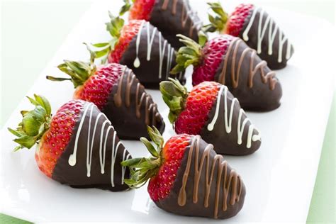 Strawberries Covered With Chocolate