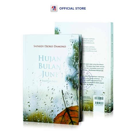 Jual Buku Novel Hujan Bulan Juni Sepilihan Sajak Hard Cover Sapardi