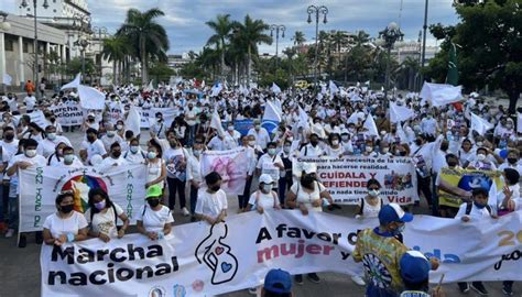 Miles De Mexicanos Marchan Por La Vida En Ciudades Por El