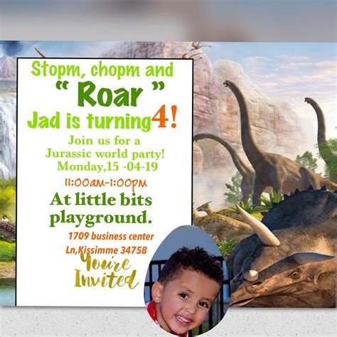 Dinosaurs Birthday Jurassic World Birthday Party Catch My Party