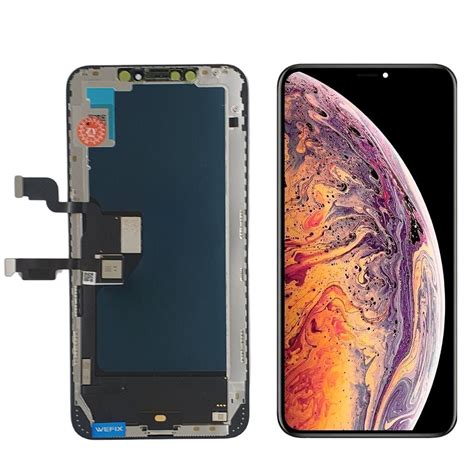 Frontal Iphone Xs Max Preto Oled Wefix Jf Distribuidora