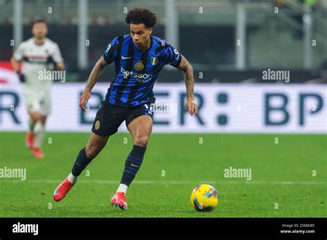 Tajon Trevor Buchanan Of FC Internazionale Seen In Action During Serie