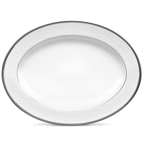 Noritake Regina Platinum Platter Reviews Wayfair