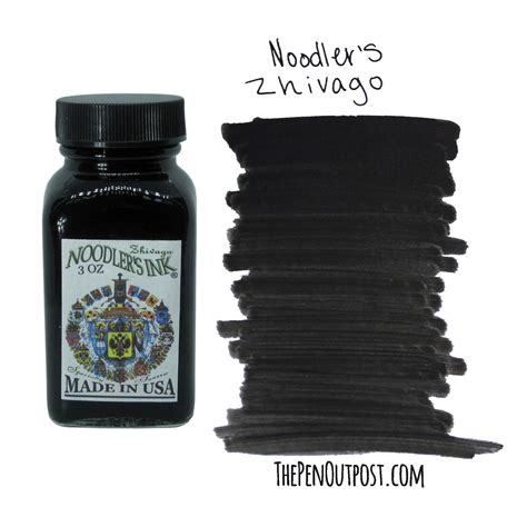 Noodlers Fountain Pen Ink 3oz Bottle 19027 Zhivago The Pen Outpost