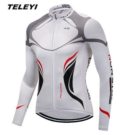 Mountain Bike Jersey Long Men Cycling Clothing Clothes Male MTB Ropa