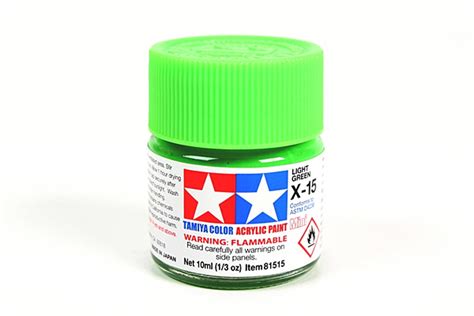 Tamiya Acrylics 10ml X 15 Light Green SnM Stuff