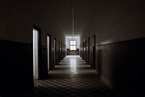 Abandoned Insane Asylum Hallway