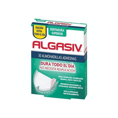 Algasiv Almohadilla Superior Para Dentadura Postiza Unidades