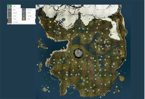 Map Of The Forest Game - Maps For You