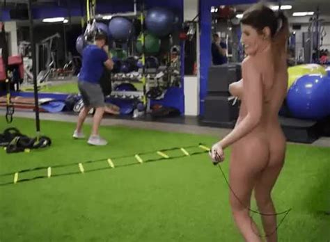 Getting Caught Jumping Rope Naked At A Public Gym Scrolller
