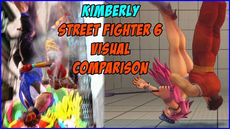 Street Fighter 6 Kimberly Visual Comparisons To Guy Everything We