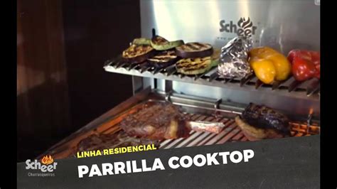 Parrilla Cooktop Automática Scheer Churrasqueiras YouTube