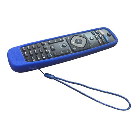 Funda De Silicon Para Control Remoto Philips Smart Tv Azul