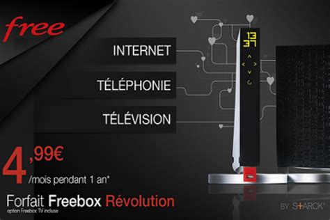 La Freebox Révolution à Prix Bradé Pendant Un An Maj