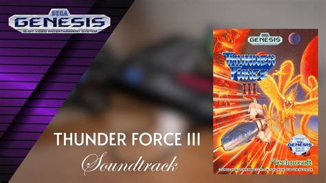 Thunder Force Iii Soundtrack Sega Genesis Mega Drive Ost Youtube