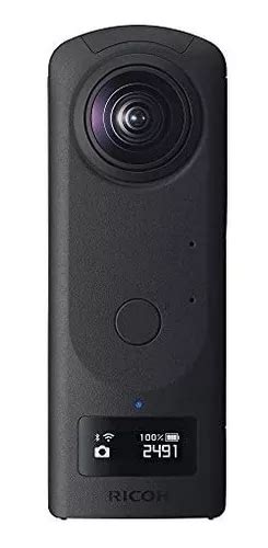 C Mara De Ricoh Theta Z Sensores Cmos Negro Env O Gratis