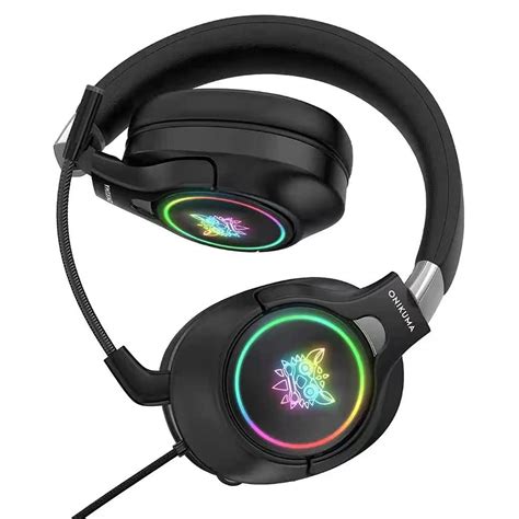 Headset Gamer Profissional Onikuma K Rgb Preto The Kase Store