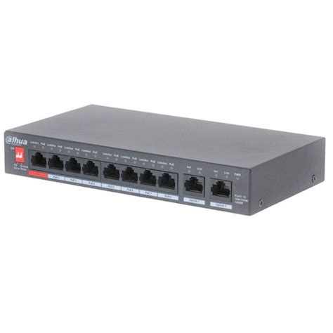 Dahua PFS3010 8GT 96 V2 10 Port Unmanaged Desktop Switch With 8 Port