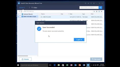 How To Continue Previous Recovery With Easeus Data Recovery Wizard For Windows 12 X Youtube