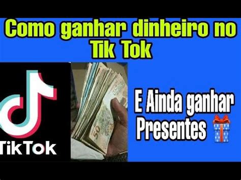 Como Ganhar Dinheiro No Tik Tok Renda Extra Youtube