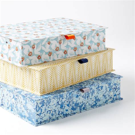 Decorative Box File By Harris & Jones Ltd | notonthehighstreet.com
