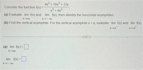 Solved Consider The Function Fxx34x24x319x212x A