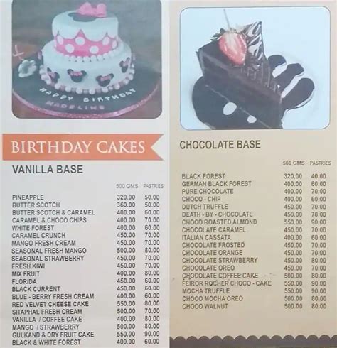 Cakery Bakery Menu, Menu for Cakery Bakery, Vile Parle East, Mumbai - Zomato