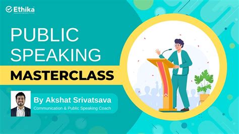 Public Speaking Masterclass Youtube