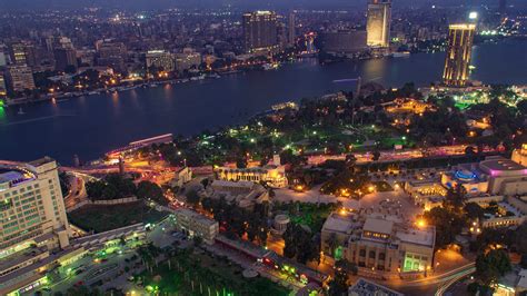 cairo city at night on Behance