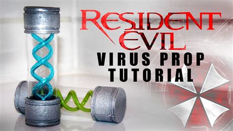 Resident Evil T VIRUS AMPULLE TUTORIAL DIY YouTube