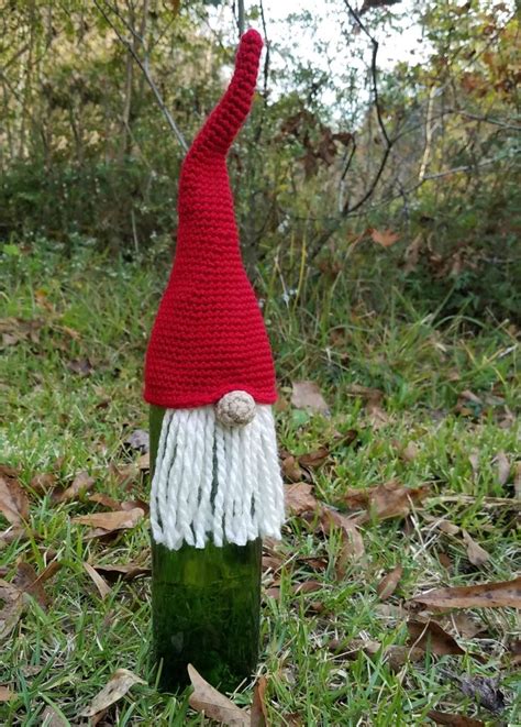 Scandinavian Gnome Bottle Topper Make It Sew Crochet Scandinavian