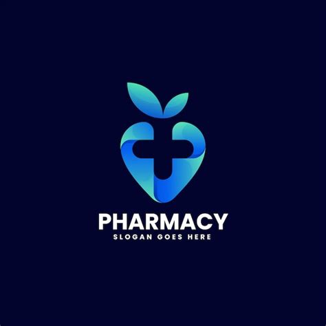 Premium Vector Vector Logo Illustration Pharmacy Gradient Colorful Style