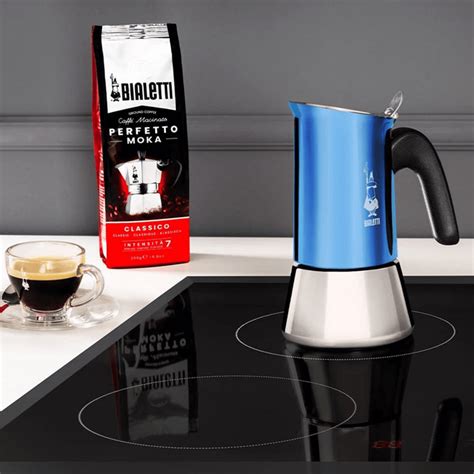 Cafeteira Em A O Inox Venus X Caras Azul Bialetti Loja Cheff