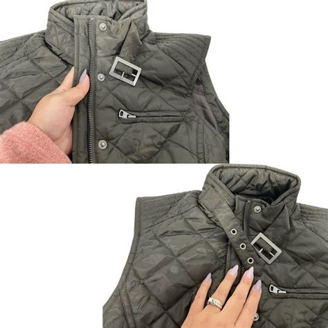 Banana Republic Puffer Vest Gem