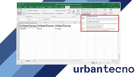 Cómo fijar filas y columnas en Excel y para qué sirve