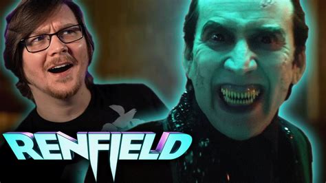 Renfield Official Trailer Reaction Nicolas Cage Nicholas Hoult