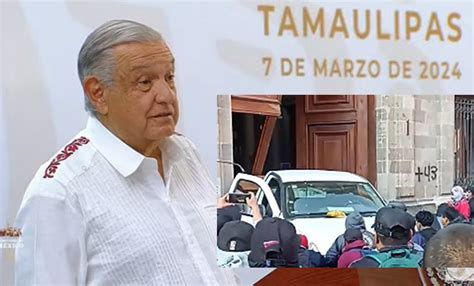 Un vulgar acto de provocación adversarios están desesperados AMLO