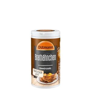 Ostmann Brathähnchen Gewürzsalz 4er Pack 4 x 50 g Verpackungsdesign