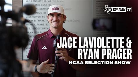 Ncaa Selection Reaction Jace Laviolette Ryan Prager Youtube