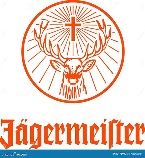 Jagermeister Logo Editorial Image Illustration Of Digestif