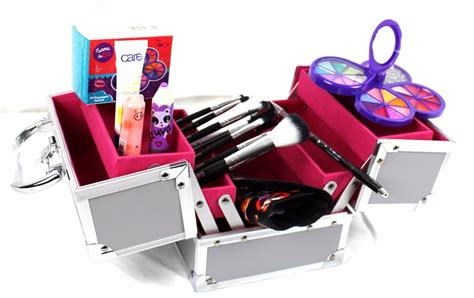 Maleta Kit Maquiagem Completo Infantil Brinde Avon Rubyrose R