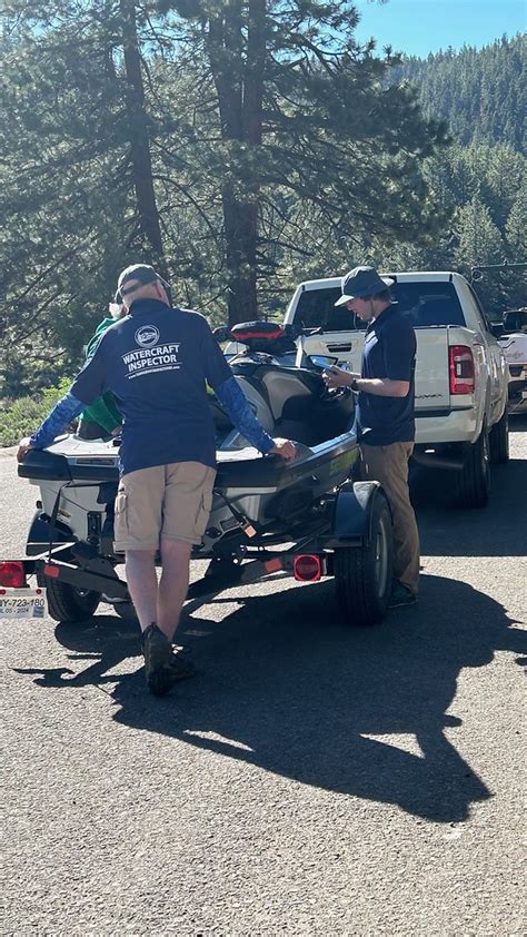 Lake Tahoe Basin Watercraft Inspection Team Usfws Photo Usfws