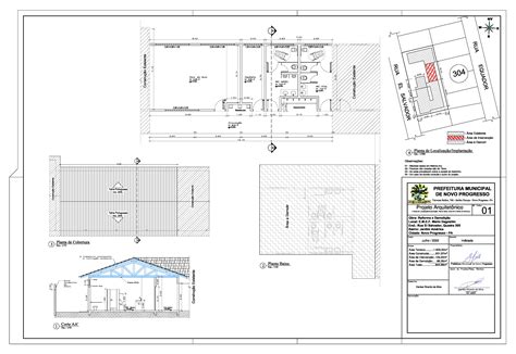 Projeto Arquitet Nico Prefeitura Municipal De Novo Progresso Gest O
